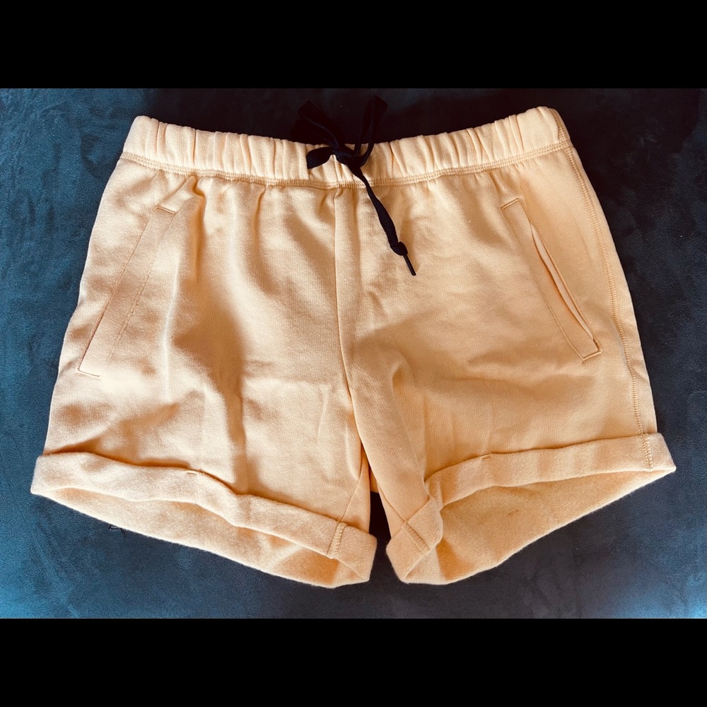 VS pink honeycomb classic logo shorts